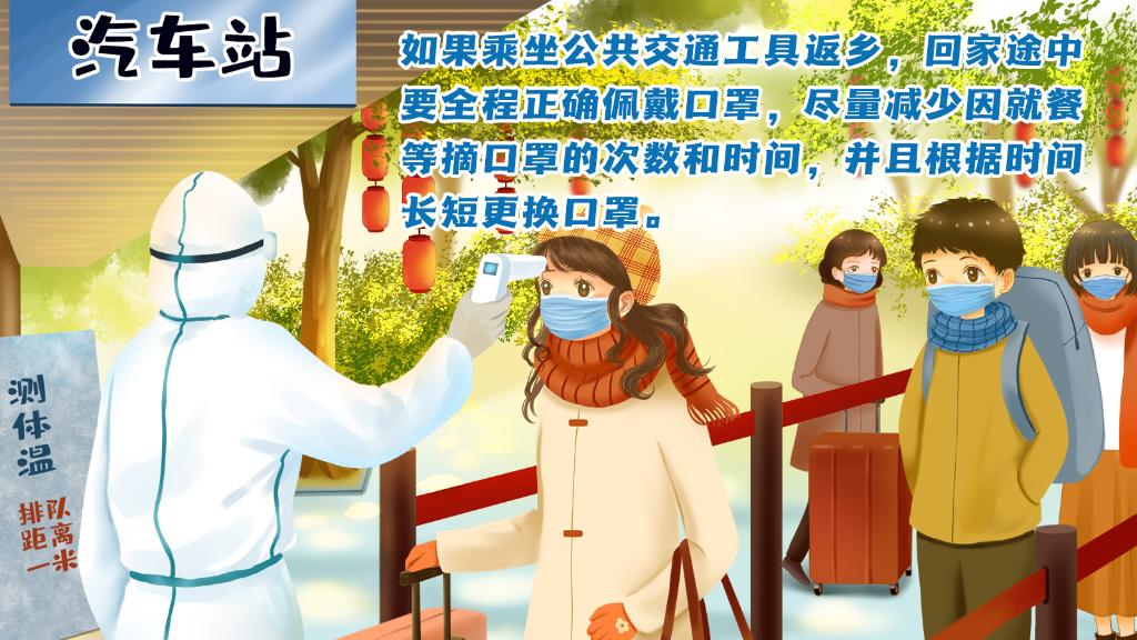 春運進(jìn)行時，人在旅途如何做好防護(hù)？
