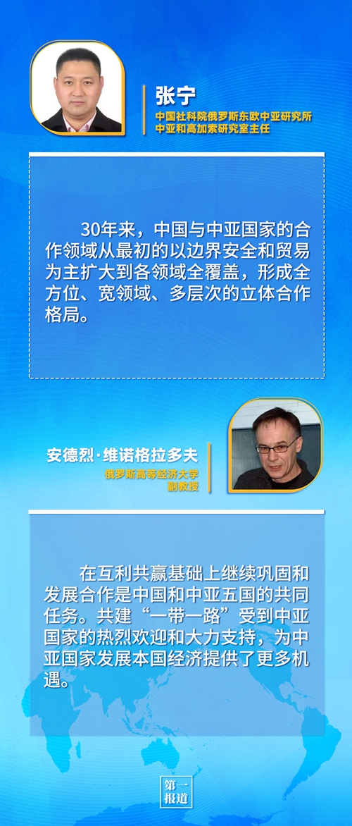 第一報(bào)道 | 建交三十年，習(xí)主席這樣評價(jià)與中亞五國關(guān)系