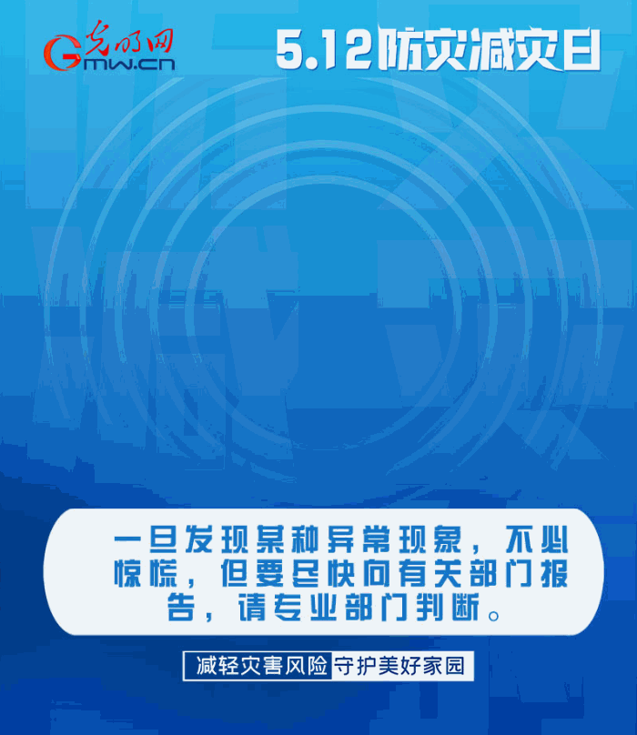 【動態(tài)海報】減輕災(zāi)害風(fēng)險，從這10個字開始