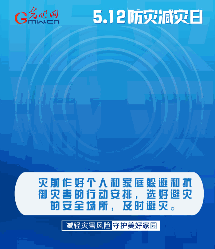 【動態(tài)海報】減輕災(zāi)害風(fēng)險，從這10個字開始