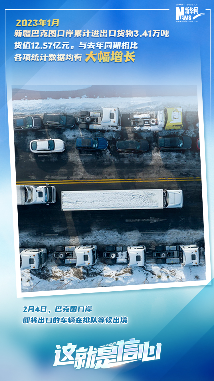 這就是信心｜實干爭春早，外貿(mào)樞紐貨運忙