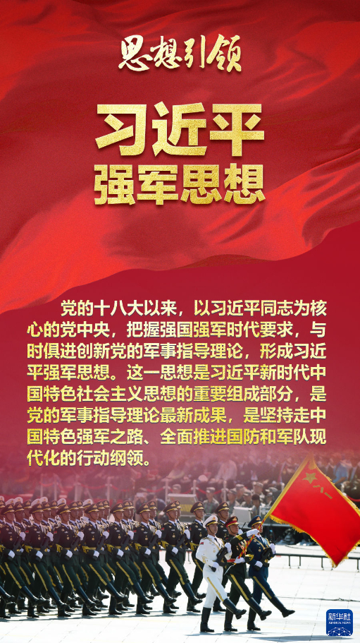 思想引領(lǐng)｜兩會上，習(xí)主席這樣談強軍之路