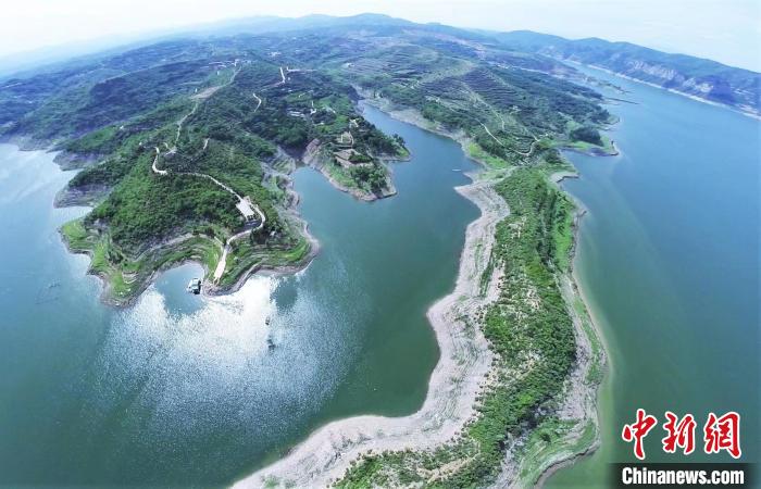 圖為航拍生態(tài)園現(xiàn)狀?！●T華 攝