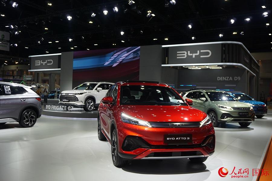 第44屆曼谷國(guó)際車展開幕。冷江濤攝