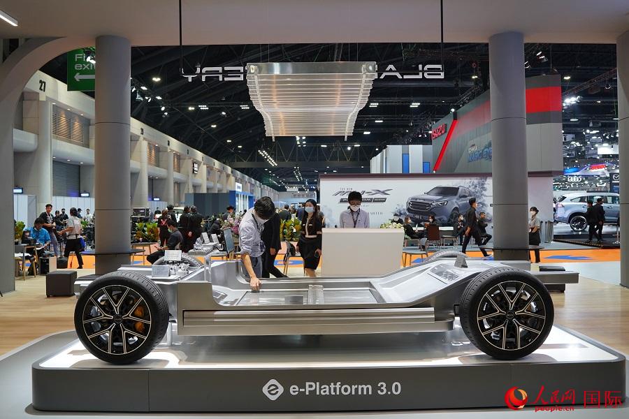 第44屆曼谷國(guó)際車展開幕。李源欣攝