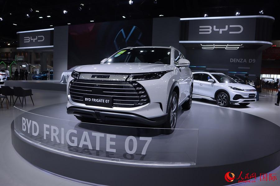 第44屆曼谷國(guó)際車展開幕。李百加攝