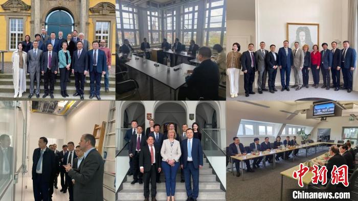 安徽大學代表團訪問德國、法國、智利