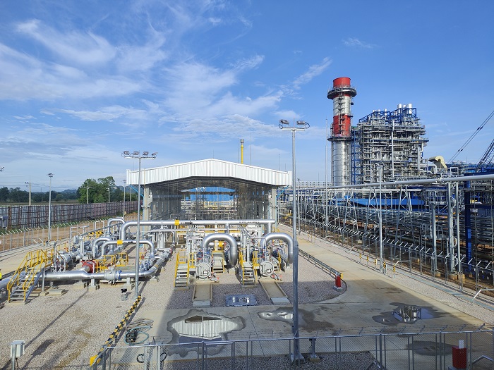 泰國新崗天然氣管道項(xiàng)目計(jì)量調(diào)壓站。卡瑪萊 攝