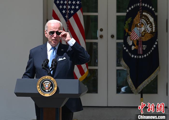 資料圖：美國總統(tǒng)拜登。