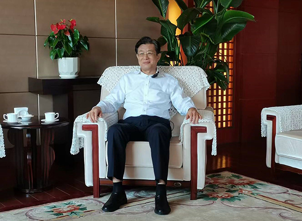 中國人民對外友好協(xié)會副會長李希奎。中國人民對外友好協(xié)會供圖