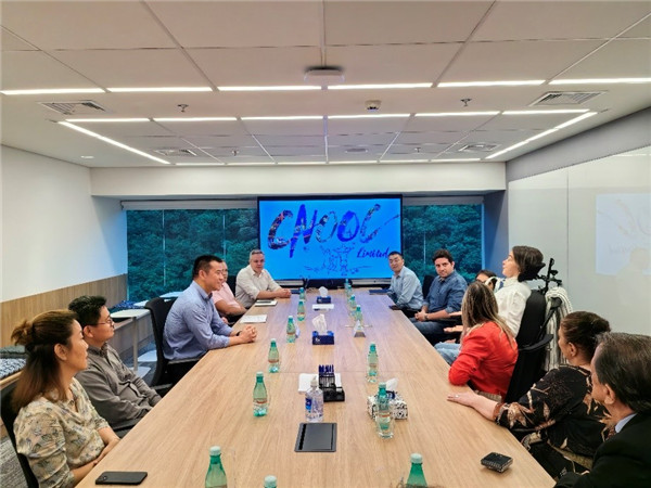 座談會(huì)現(xiàn)場(chǎng)。中海油巴西公司供圖