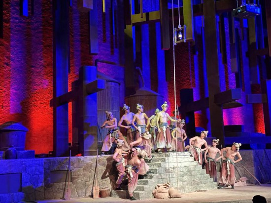 　　《天釀》演出場景。本報(bào)記者劉書文攝