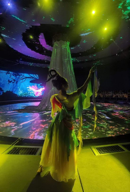 　　《天釀》演出場景。本報(bào)記者常雯宜攝