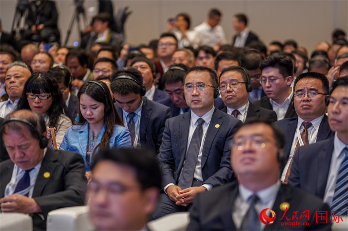 2023中國(guó)（浙江）—泰國(guó)合作交流會(huì)現(xiàn)場(chǎng)。普拉維攝