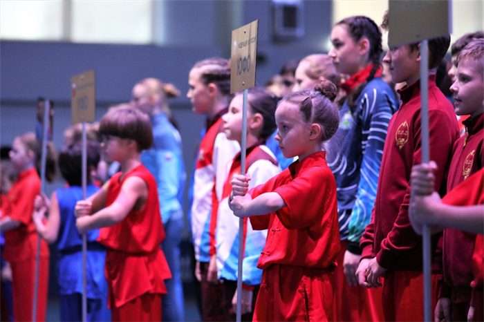 2023年俄羅斯杯暨全俄武術(shù)錦標(biāo)賽開(kāi)幕式現(xiàn)場(chǎng)。駐俄羅斯大使館供圖