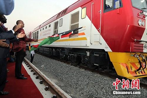 圖為2017年5月31日，蒙內(nèi)鐵路成功開通。<a target='_blank' href='/'><p  align=