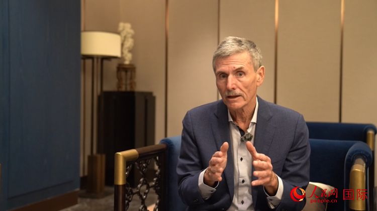 杜登霍夫接受采訪。人民網(wǎng) 劉動攝