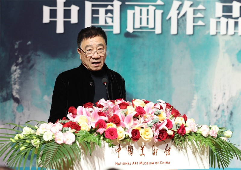 任建國致辭。主辦方供圖