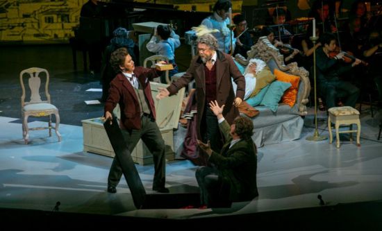 圖為《賈尼·斯基基》劇照。（中國國家大劇院供圖）