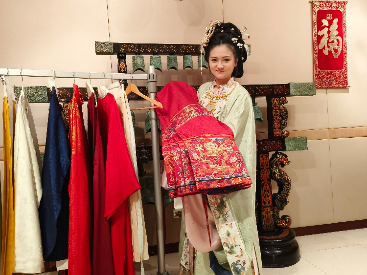 馬耳他中國文化中心的漢服展示。馬耳他中國文化中心供圖