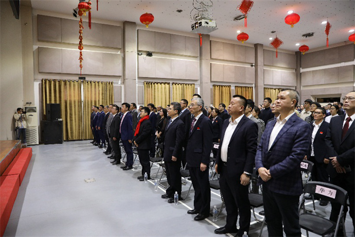 “溫暖迎春·共慶中國年”活動現(xiàn)場。中國駐阿爾及利亞大使館供圖