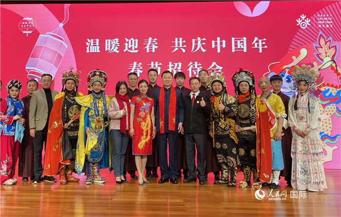 當(dāng)?shù)貢r間2月5日晚，中國駐美國大使館舉辦僑學(xué)界專場春節(jié)招待會。 人民網(wǎng)記者 李志偉攝