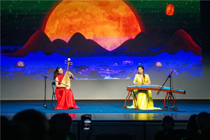  現(xiàn)場表演。中國駐希臘大使館供圖