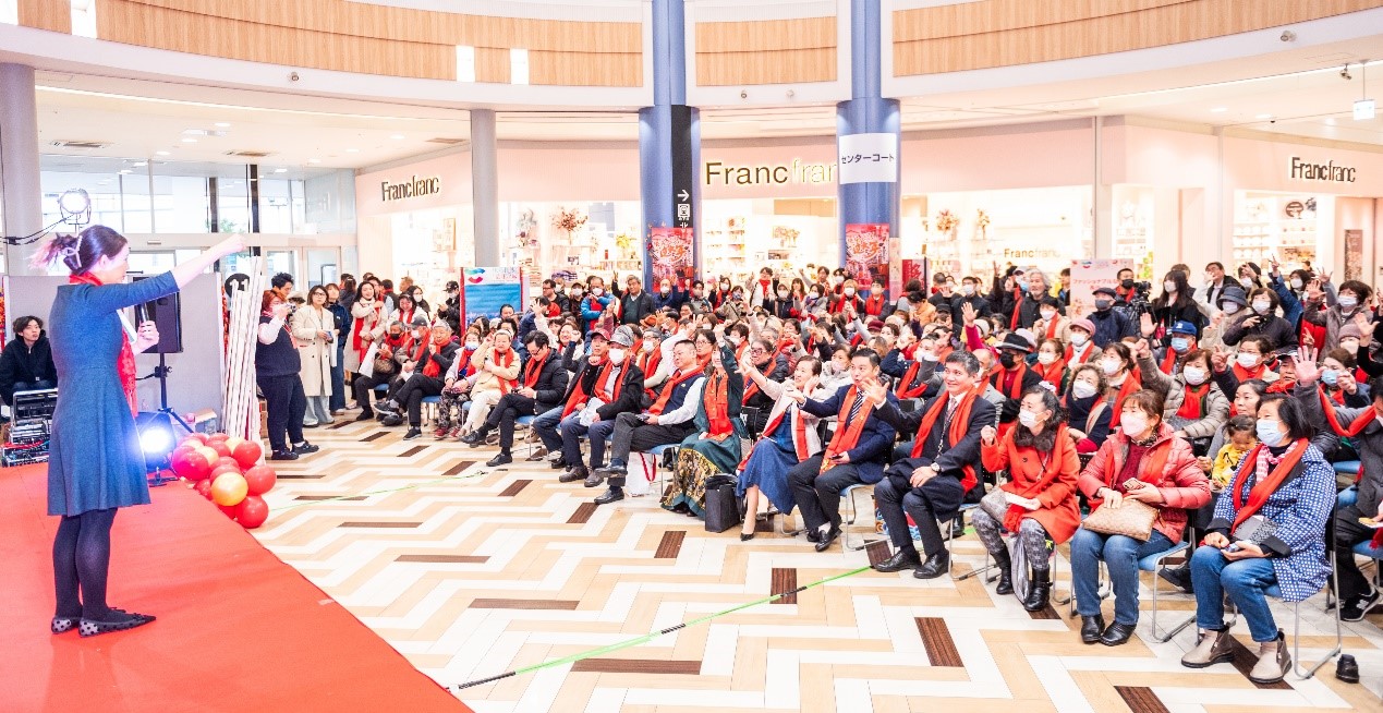 活動現(xiàn)場。中國駐大阪旅游辦事處供圖