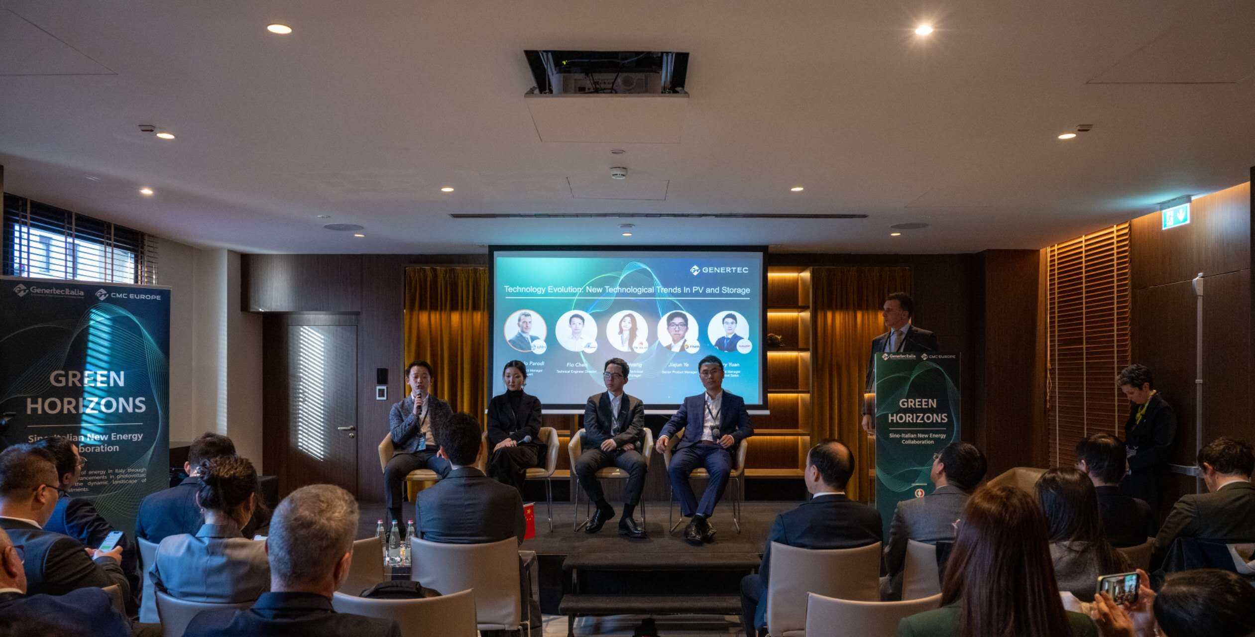 中方企業(yè)代表就新能源技術(shù)發(fā)展趨勢分享觀點(diǎn)。主辦方供圖