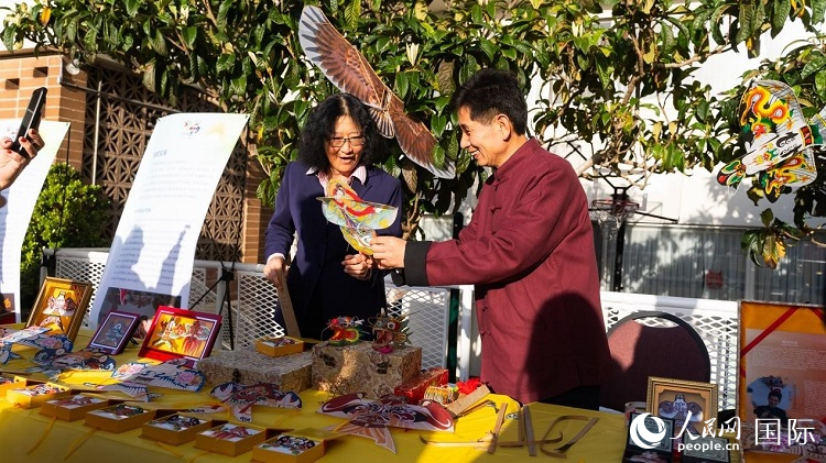 山東非物質(zhì)文化遺產(chǎn)濰坊風箏。荊韻 攝