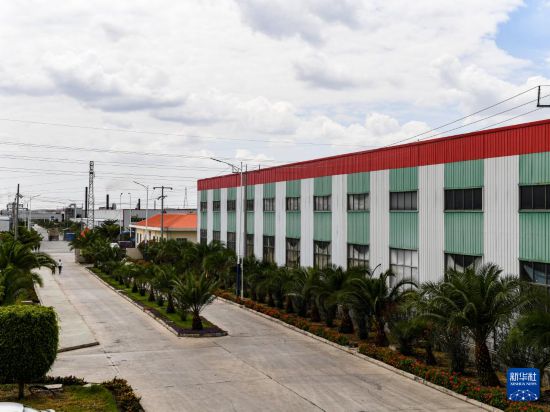 這是2024年2月16日在埃塞俄比亞杜凱姆市拍攝的東方工業(yè)園。 新華社記者 李亞輝 攝