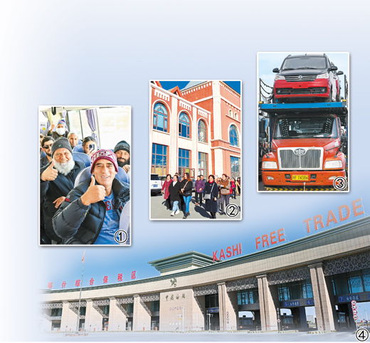 口岸繁榮，新疆成為開放前沿