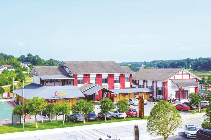 由文化站升級(jí)改造而成的“福臨驛站”，可提供度假、研學(xué)、會(huì)議、拓展、愛國主義教育等各類旅游線路，供游客自主選擇。 長沙縣供圖