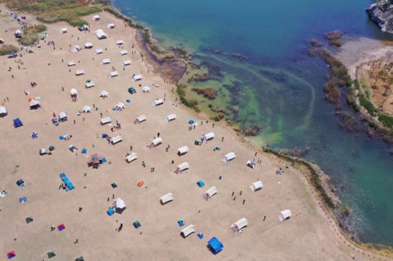 連云港劉志洲山體育公園。陳涵瑜攝
