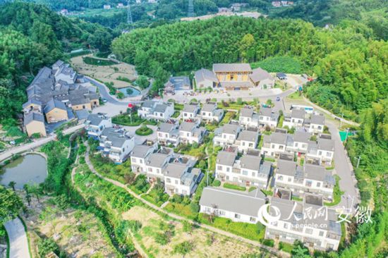 俯瞰大灣村。人民網(wǎng) 陳若天攝