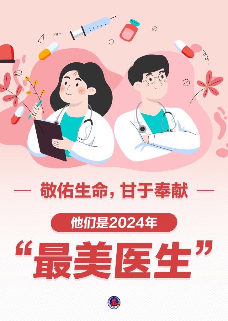 新華鮮報(bào)|致敬“白衣戰(zhàn)士”！2024年“最美醫(yī)生”發(fā)布