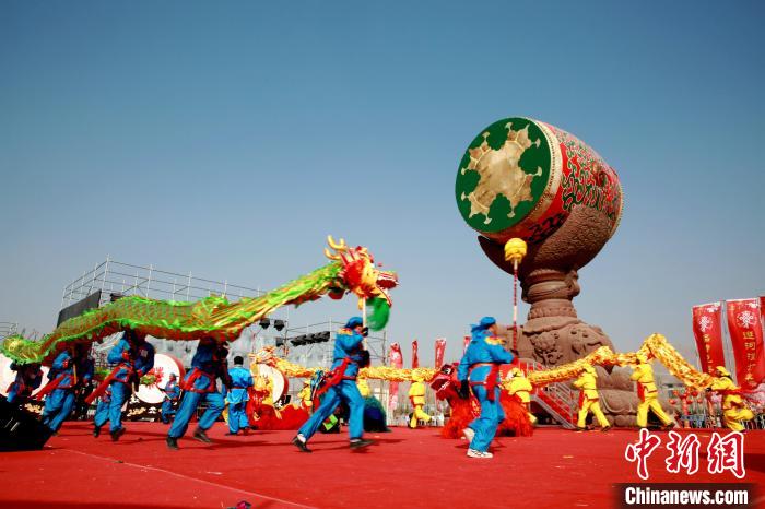 圖為青海省海東市文化藝術(shù)展示。(資料圖) 海東市文體旅游廣電局 供圖