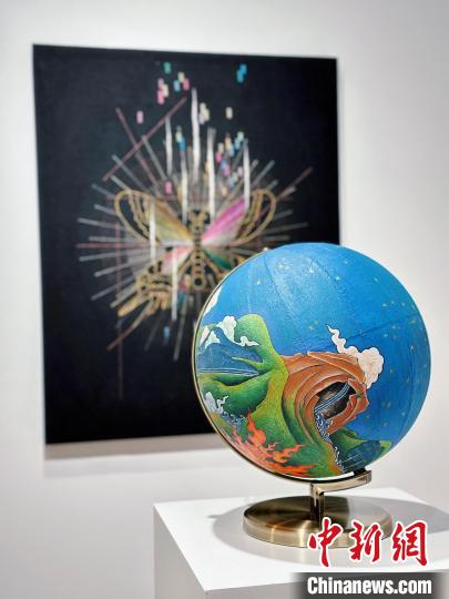 展覽現(xiàn)場?！□囆g(shù)中心 供圖