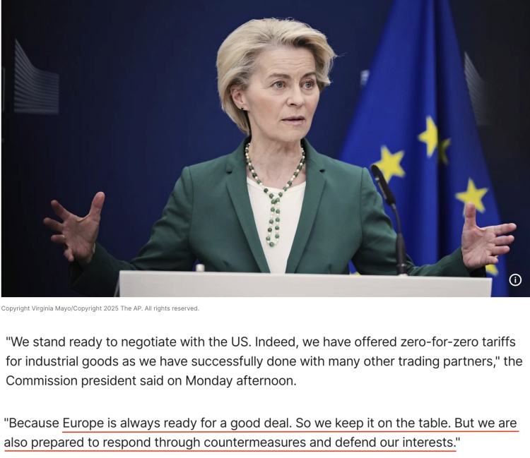 深觀察丨“只要團結(jié)，歐盟反制美國的王牌很多”