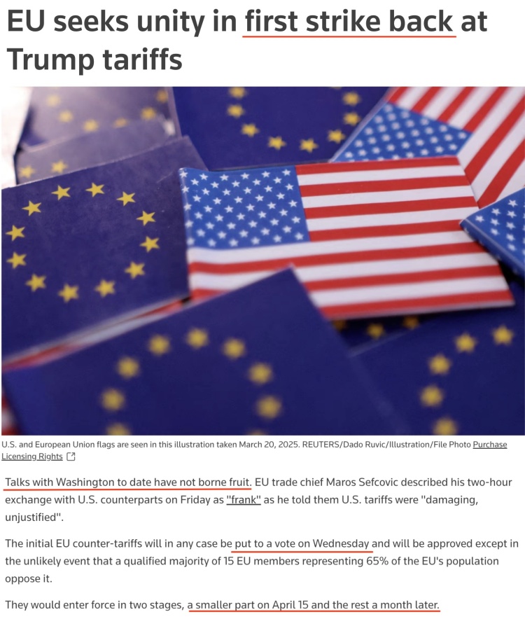 深觀察丨“只要團結(jié)，歐盟反制美國的王牌很多”