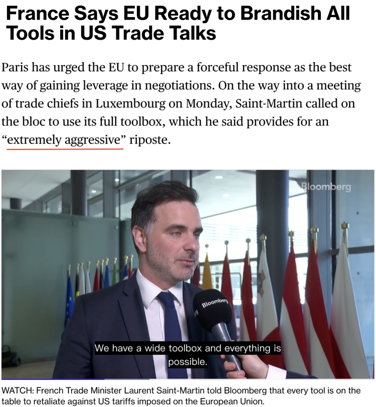 深觀察丨“只要團結(jié)，歐盟反制美國的王牌很多”