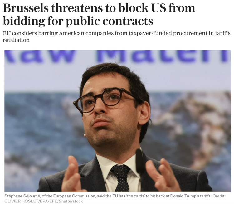 深觀察丨“只要團結(jié)，歐盟反制美國的王牌很多”