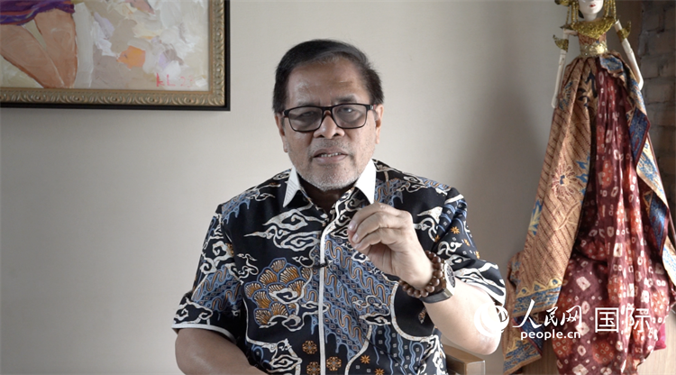 5月14日，印度尼西亞大使周浩黎接受人民網(wǎng)專訪。人民網(wǎng) 王婧攝