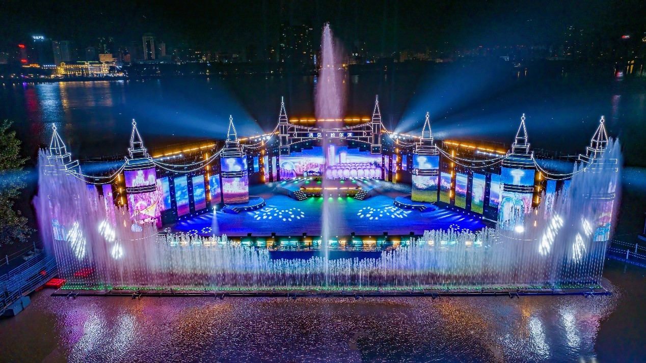 《遇見·哈爾濱》展演現(xiàn)場。受訪者供圖