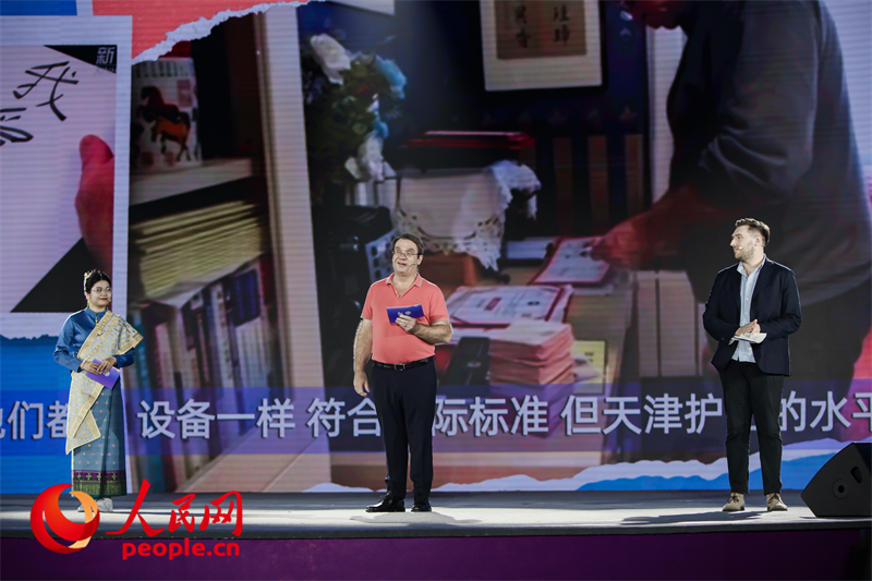 從左至右分別為馬星彤、皮安睿、柯明可。人民網(wǎng)記者 于凱攝