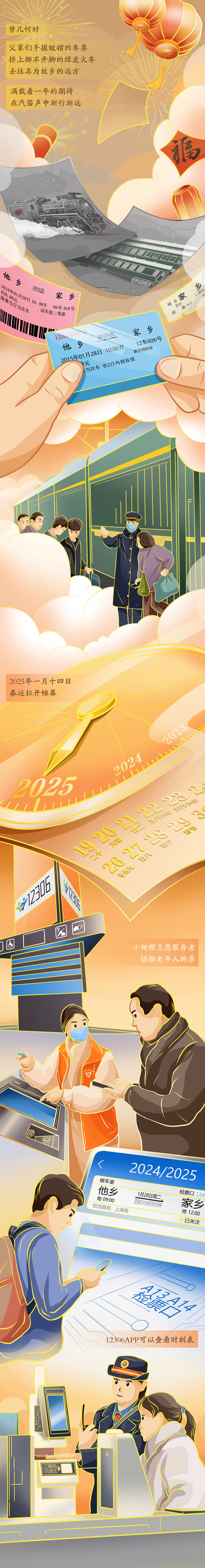 【巳巳如意萬象新】漫評丨春運“智變”，看熱氣騰騰的中國