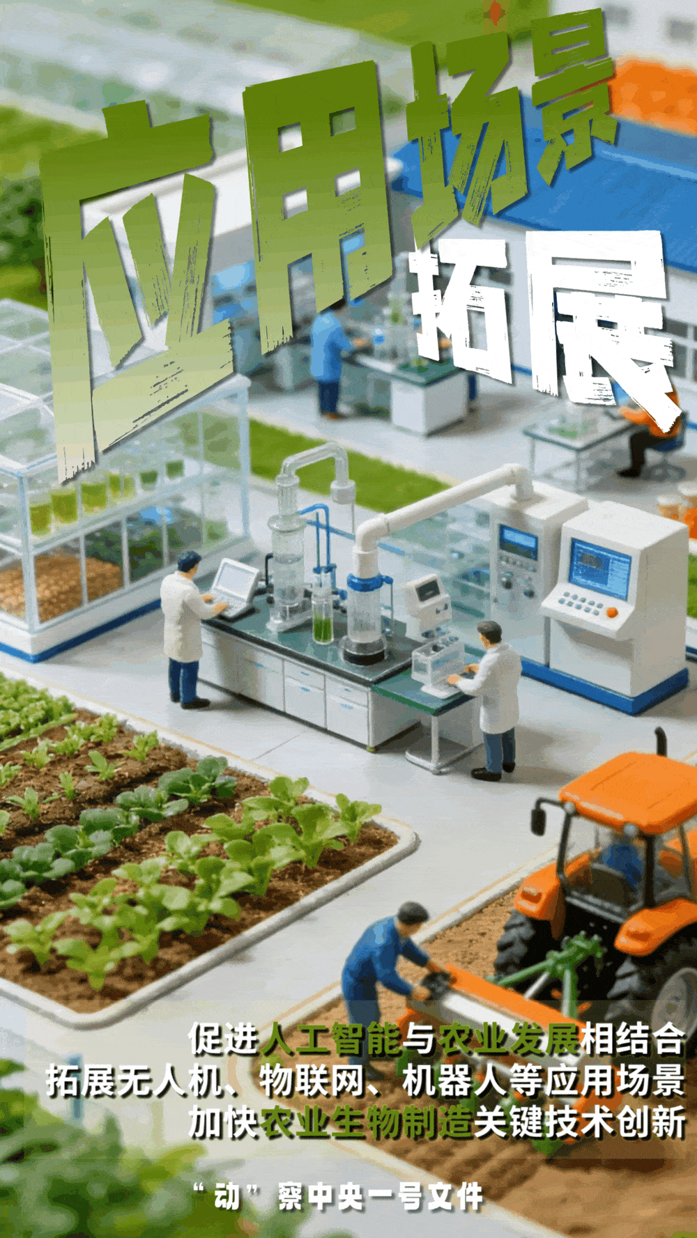 “動(dòng)”察一號文件 | 機(jī)器人、無人機(jī)……“新農(nóng)具”激活農(nóng)業(yè)新質(zhì)生產(chǎn)力