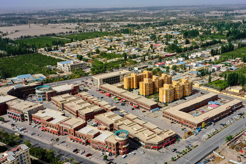 達(dá)西村新貌。