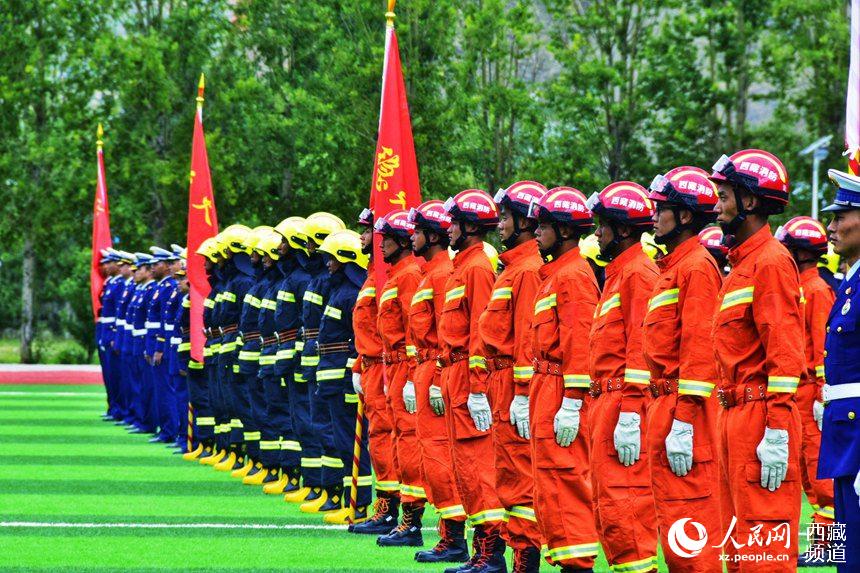 誓師大會(huì)現(xiàn)場。人民網(wǎng) 李海霞 攝