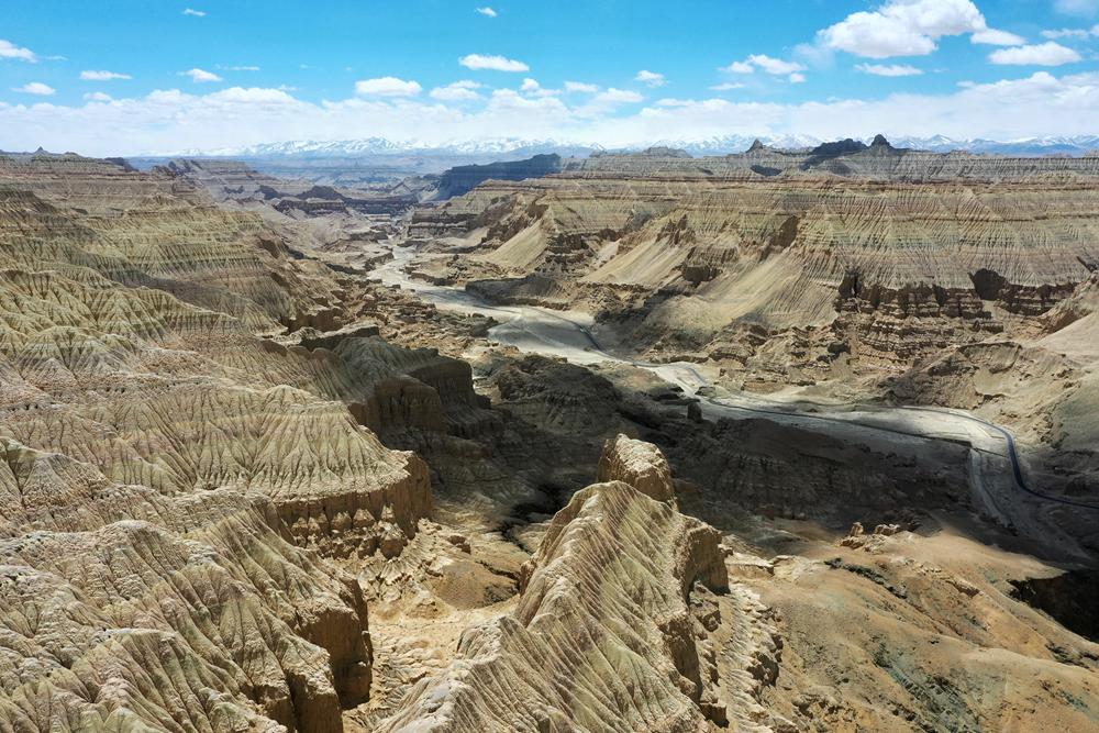 航拍土林。旦真攝